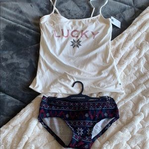 Lucky Brand Cami and Panty set